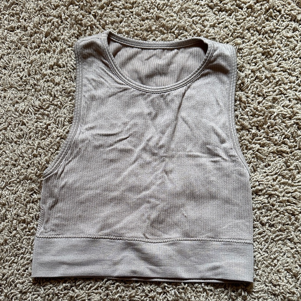 SKIMS Gray Tank Top